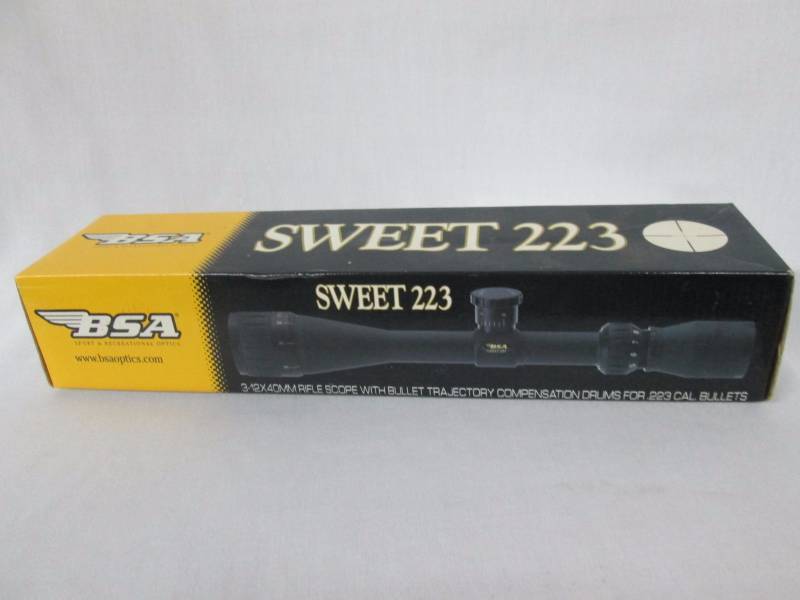 Sweet 223 Hunting Rifle Scope with Adjustable Objectives