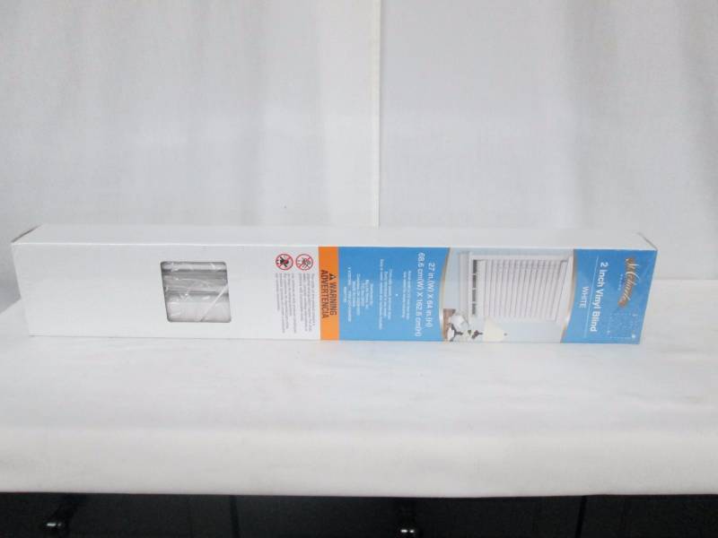 White 2 Vinyl Blinds