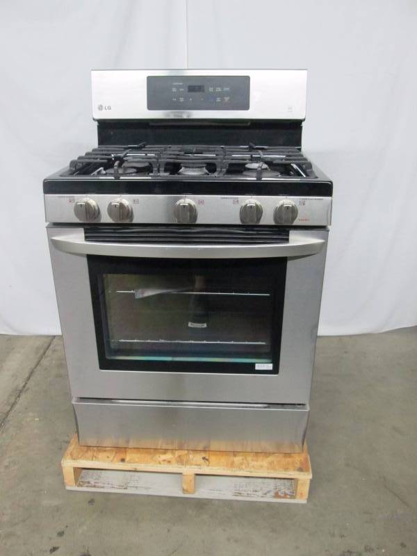 LG 5.4 CU.FT. CAPACITY FREESTANDING GAS OVEN