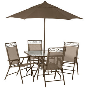 Alcove Key Largo 6-Pc. Patio Set