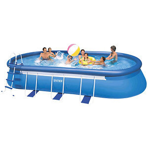 Intex 20 x 12 x 48 Oval Frame Pool