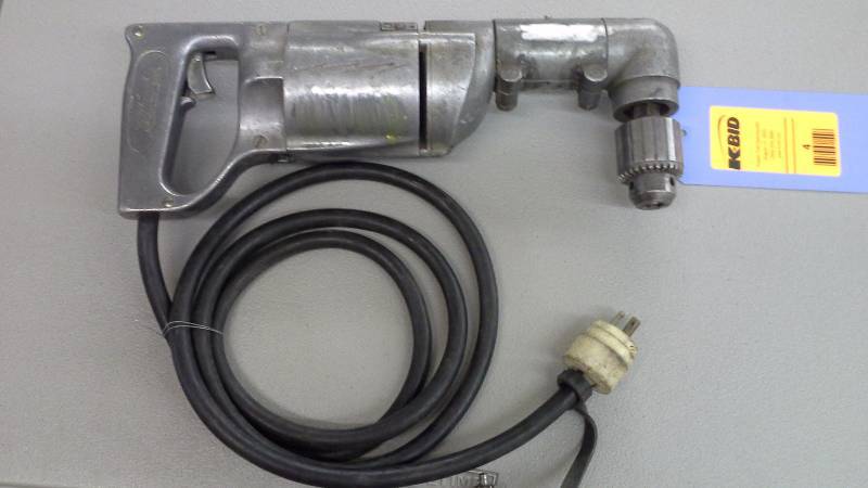 lot 4 image: Milwaukee Right-Angle Drill (1)