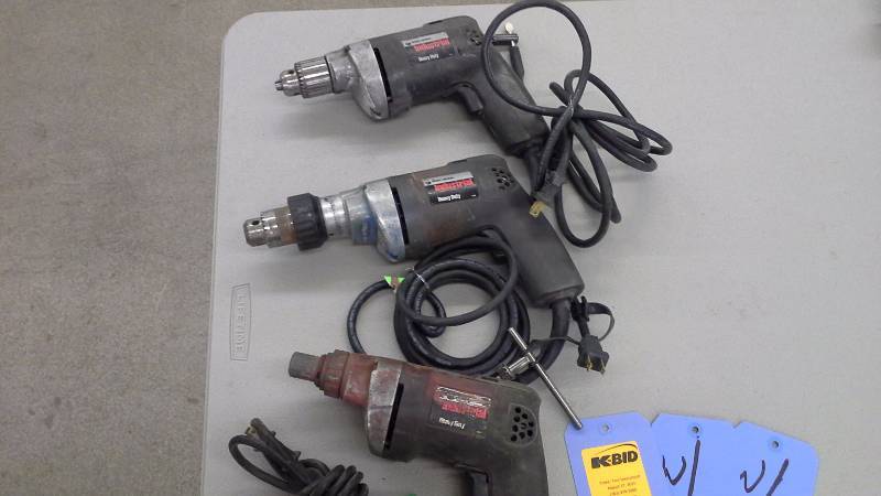 lot 13 image: Black & Decker Industrial Drills (3)