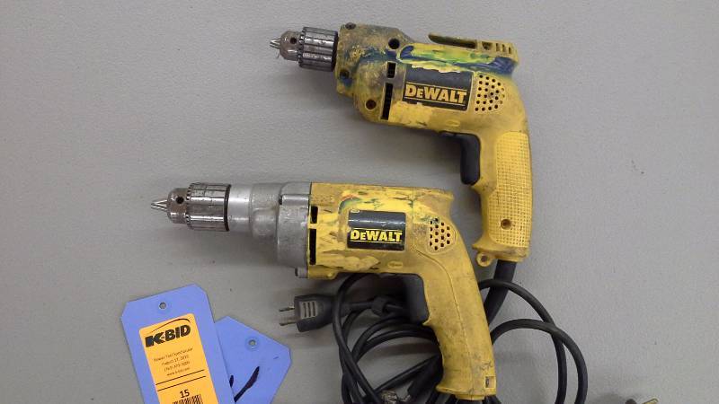 lot 15 image: DeWalt Drills (2)