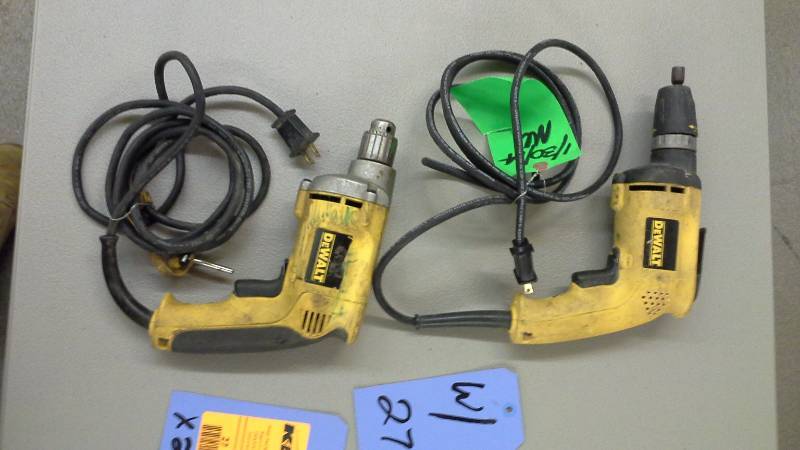 lot 27 image: Dewalt Drills (2)