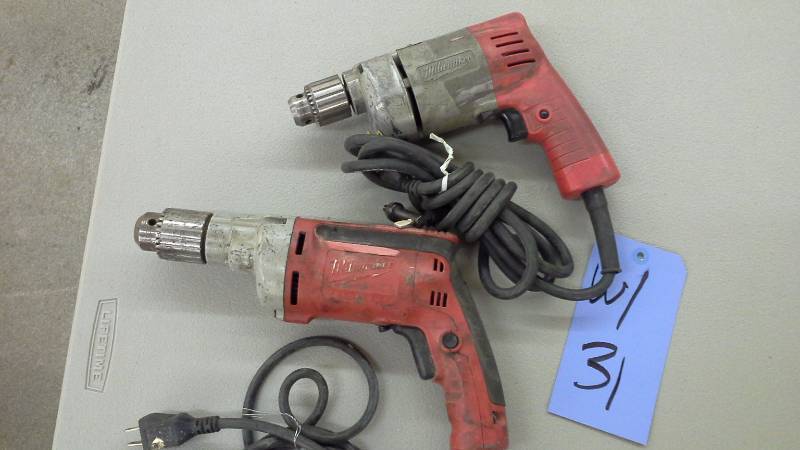 lot 31 image: Milwaukee Drills (2)
