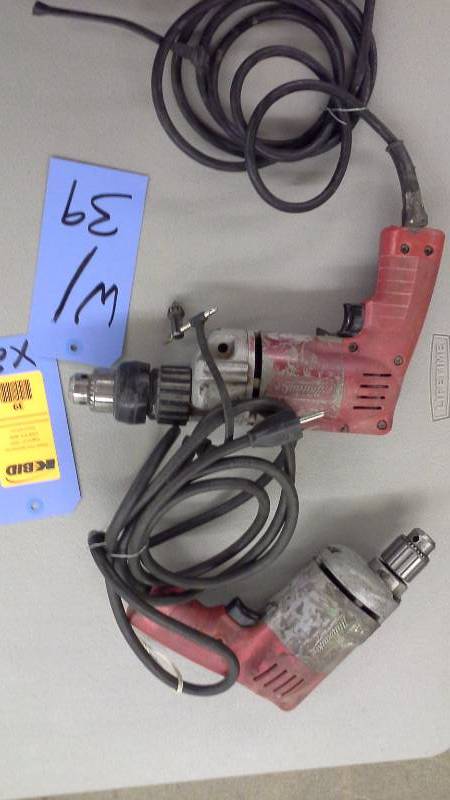 lot 39 image: Milwaukee Drills (2)