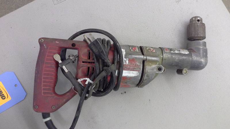 lot 104 image: Milwaukee Right-Angle Drill (1)