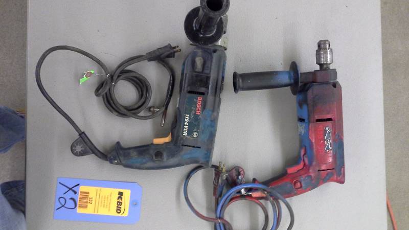 lot 122 image: Bosch Drills (2)