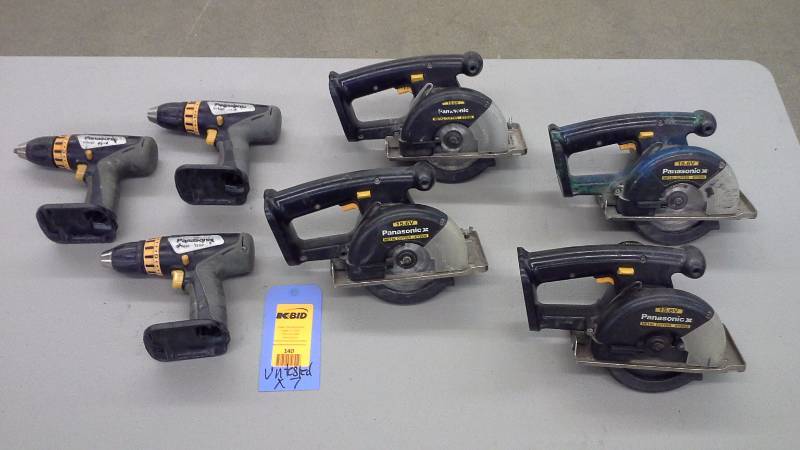 lot 140 image: Panasonic Tool Kit (Untested) (7)