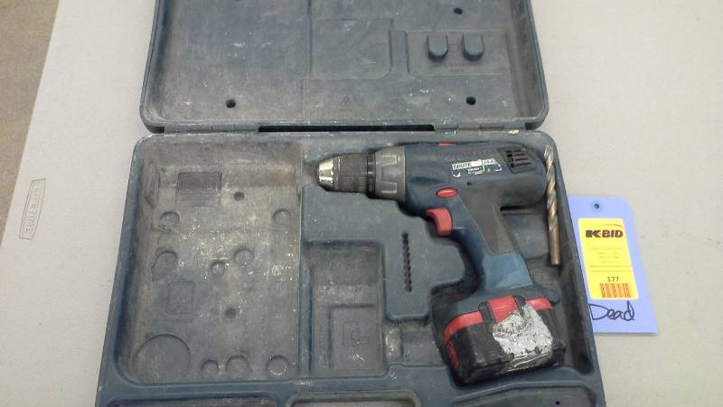 lot 177 image: Bosch Cordless Tool Set (Dead Battery, Unable to Test) (1)