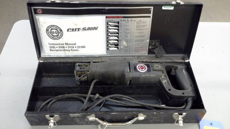 lot 226 image: Black & Decker Reciprocating Saw (1)