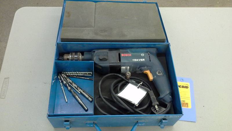 lot 242 image: Bosch 1194VSR Rotary Drill (1)