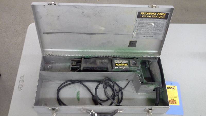 lot 264 image: Black & Decker Reciprocating Saw (1)
