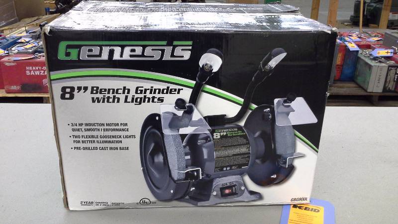 lot 279 image: New Genesis 8 Bench Grinder (1)