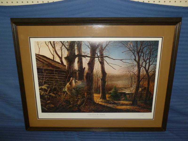 lot 1 image: Terry Redlin Print