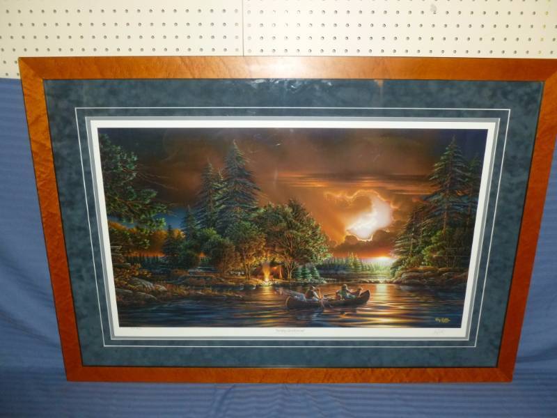 lot 3 image: Terry Redlin Print