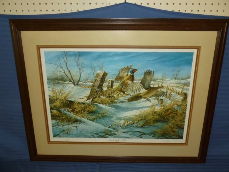 lot 7 image: Terry Redlin Print