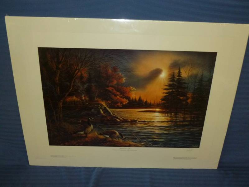 lot 11 image: Terry Redlin Print