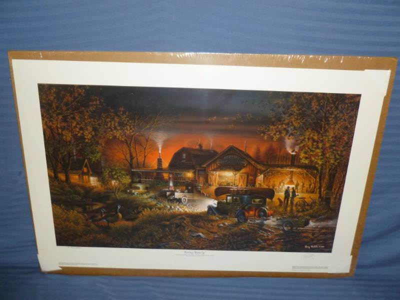 lot 12 image: Terry Redlin Print