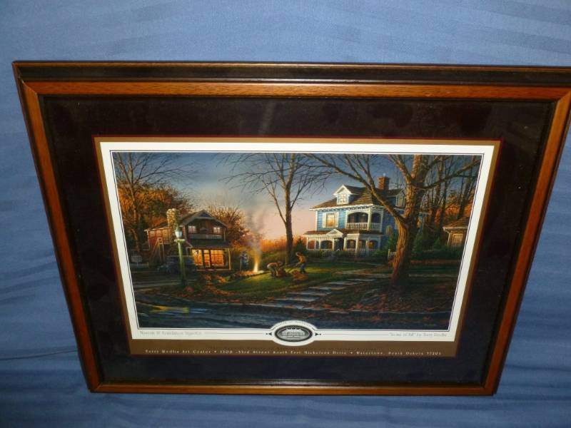 lot 13 image: Terry Redlin Print