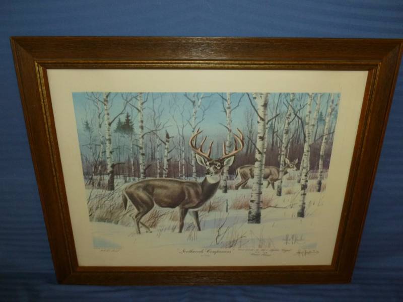 lot 18 image: Les Kouba Print