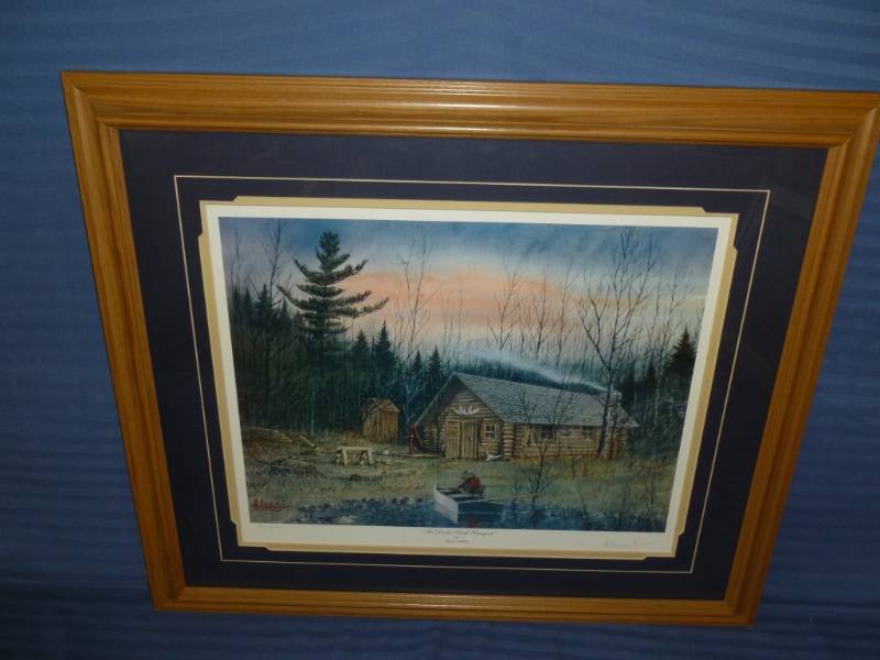 lot 19 image: Les Kouba Print
