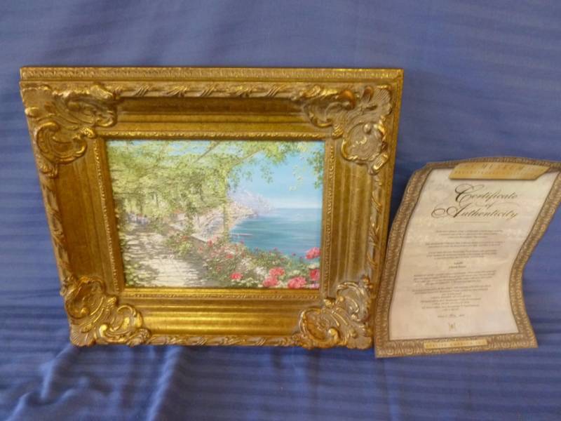 lot 27 image: Oil On Canvas