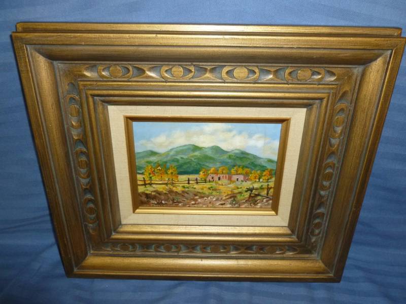 lot 33 image: Oil On Canvas