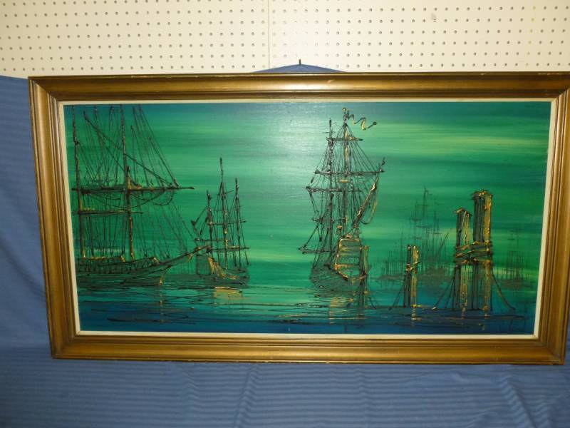 lot 46 image: Painting