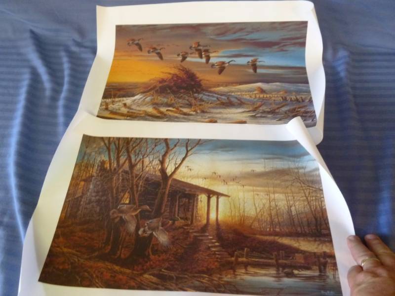 lot 58 image: Terry Redlin Print