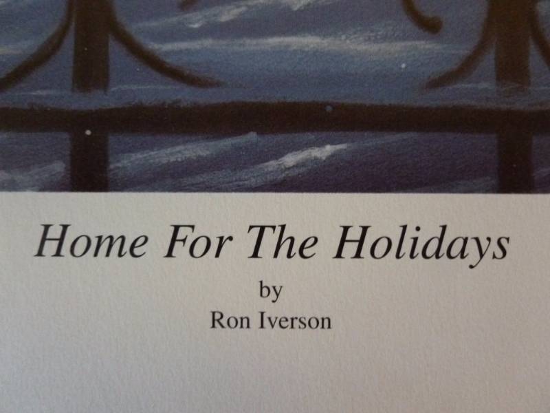 lot 77 image: Ron Iverson Print