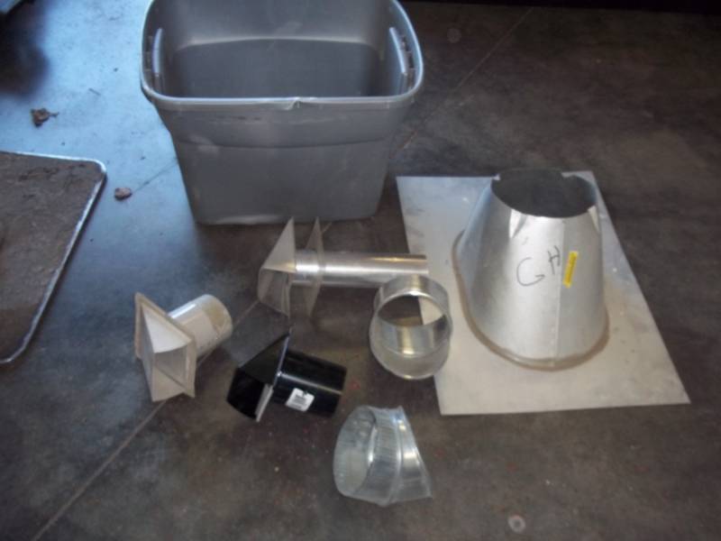 Misc vents with tote