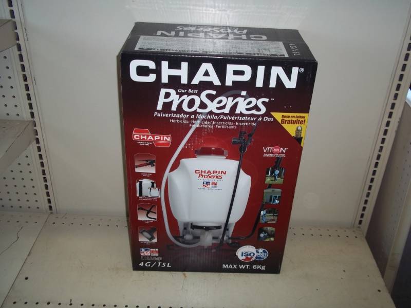 New Chapin Pro Series Backpack Sprayer