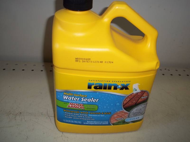 New Rainx Water Sealer Clear