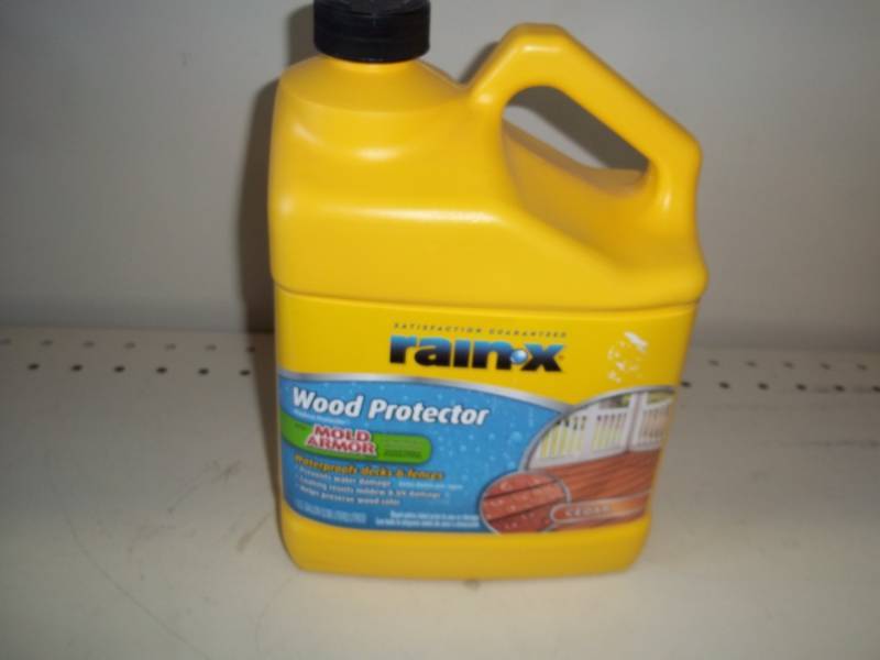 New Rainx Water Sealer Cedar