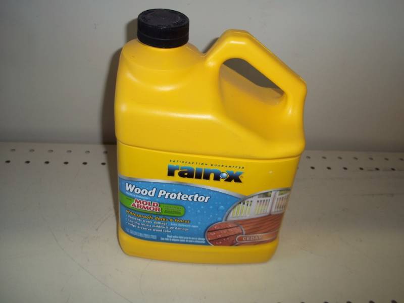 New Rainx Water Sealer Cedar