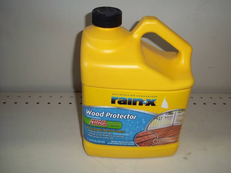 New Rainx Water Sealer Cedar