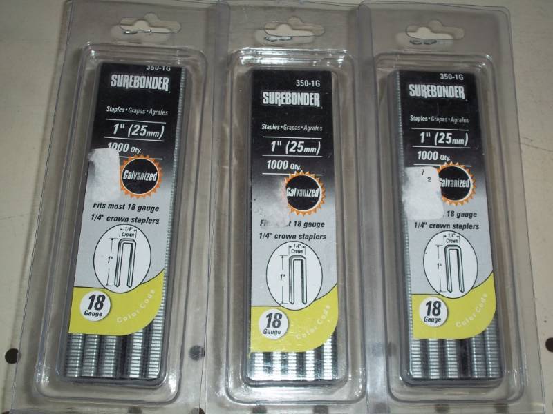 New Surebonder Staples 1 in