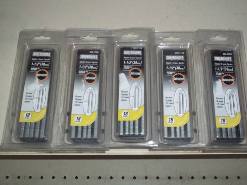 New Surebonder Staples 1.5 in