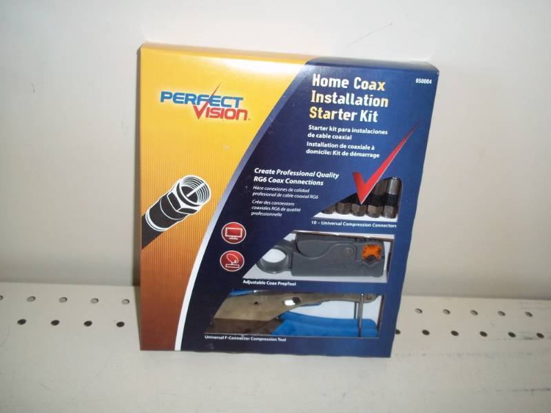 New Home Coax Installation Starter Kit