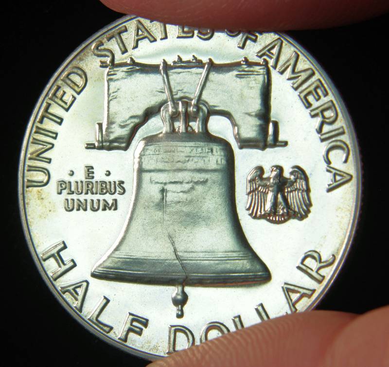 1963 PROOF FRANKLIN SILVER HALF DOLLAR