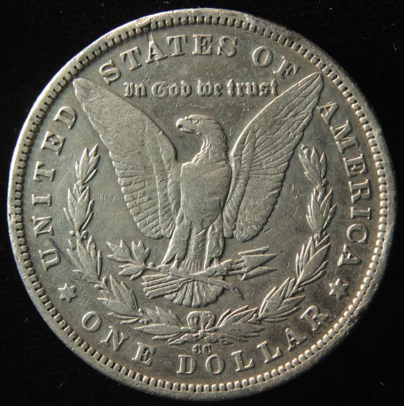 1890 CC CARSON CITY MORGAN SILVER DOLLAR