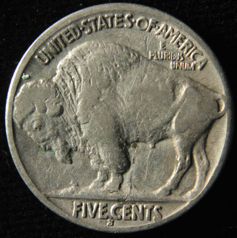 1936 S BUFFALO NICKEL VF ERROR COIN | AUGUST 19th RARE COIN AUCTION | K-BID