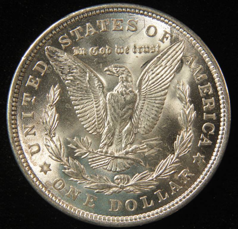 1921 MORGAN SILVER DOLLAR UNC