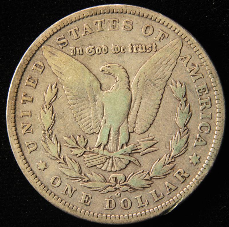 1880 O MORGAN SILVER DOLLAR FINE