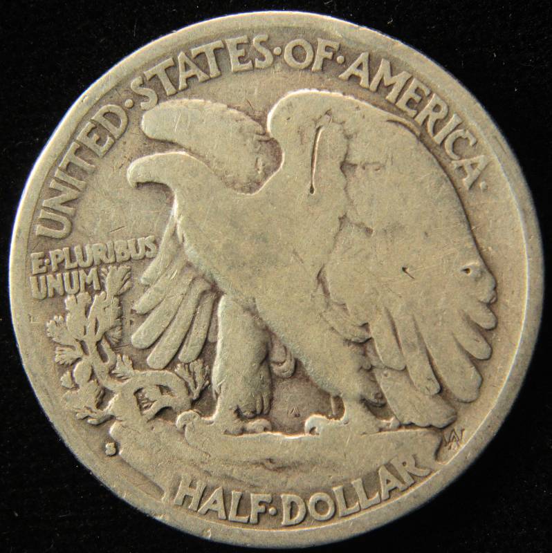 1936 S WALKING LIBERTY SILVER HALF DOLLAR