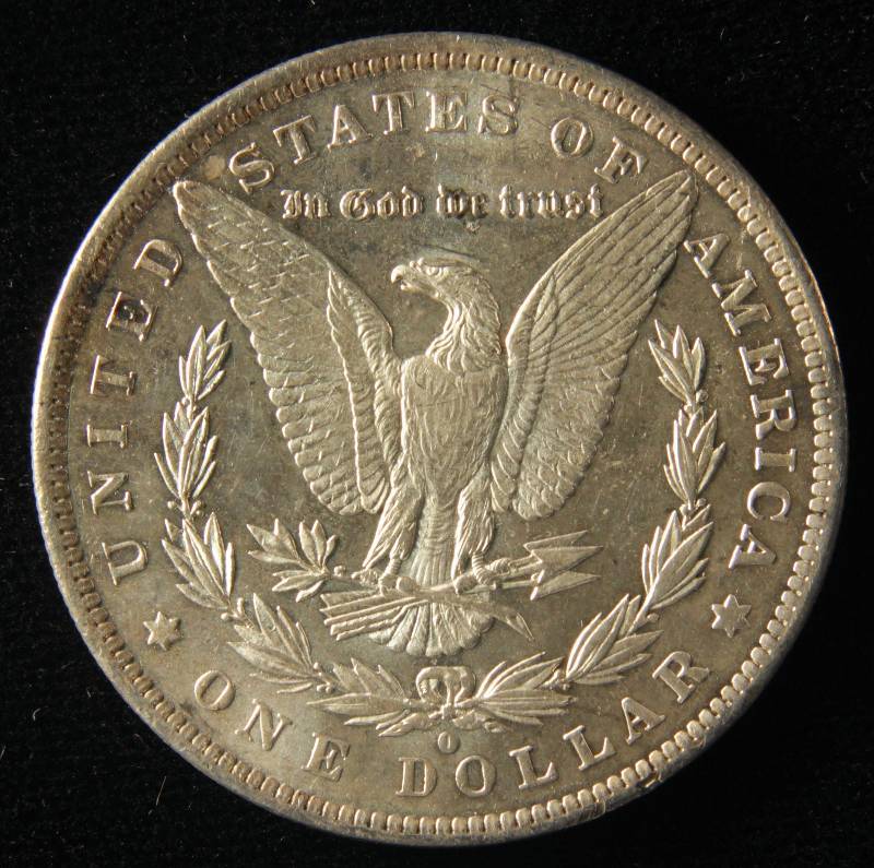 1884 O MORGAN SILVER DOLLAR SOLID UNC PROOFLIKE