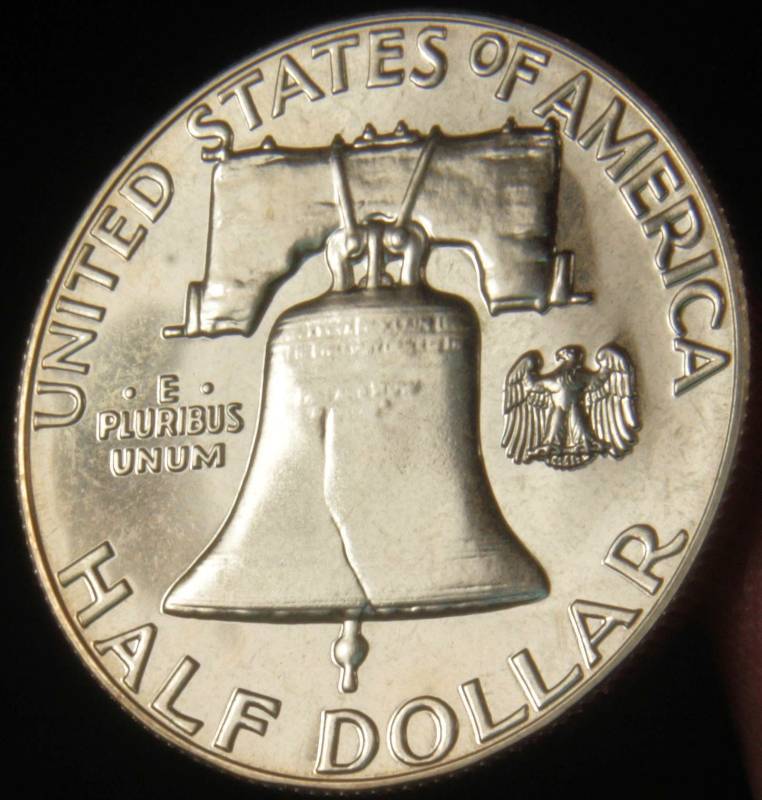 1963 PROOF FRANKLIN SILVER HALF DOLLAR