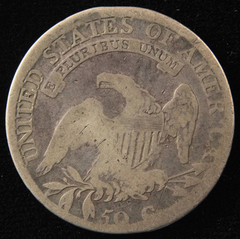 1810 US BUST SILVER HALF DOLLAR